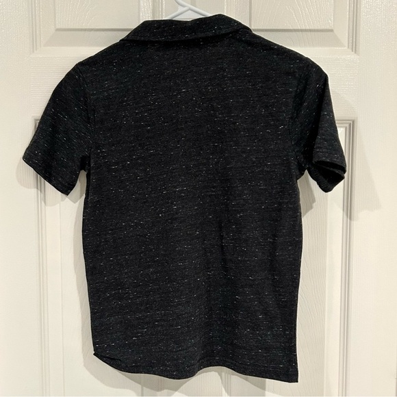 Old Navy & Arizona Jeans Boys Polo Shirts 10/12 Set Short Sleeve Blue Black - Picture 4 of 10